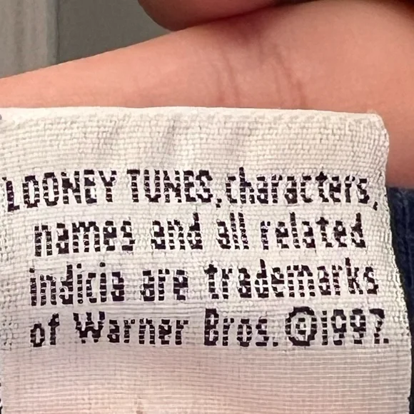 Vintage 1997 Looney Tunes Tweety Bird Graphic Tee Unisex Adult Size - Picture 3 of 6